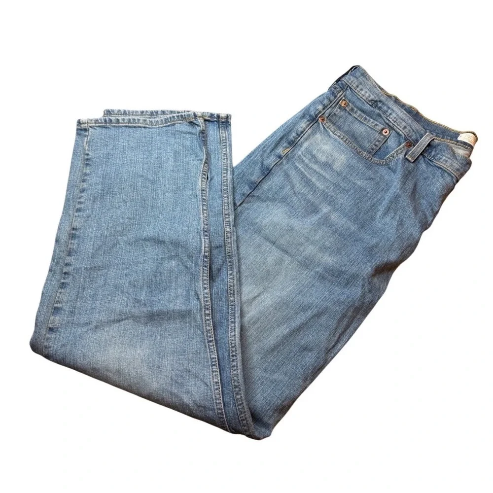 Signature Levi Strauss Gold Label Jeans Straight Men 40x30 Whisker Gold Label